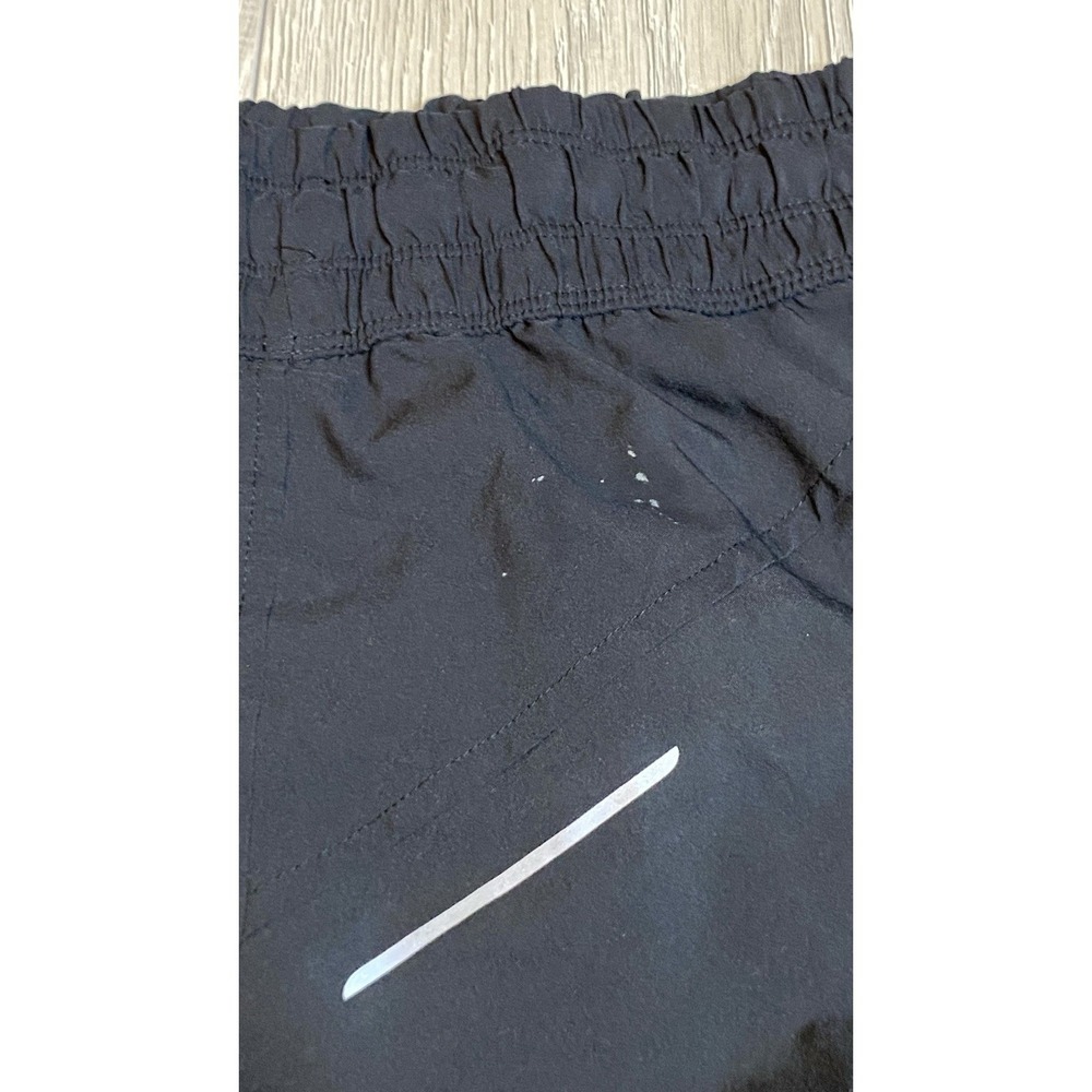 Black Women's Elastic Waist Shorts - (Brand) - Picture 6 of 7